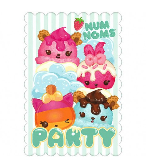 Num Noms Invitation Set w/ Envelopes (8ct)